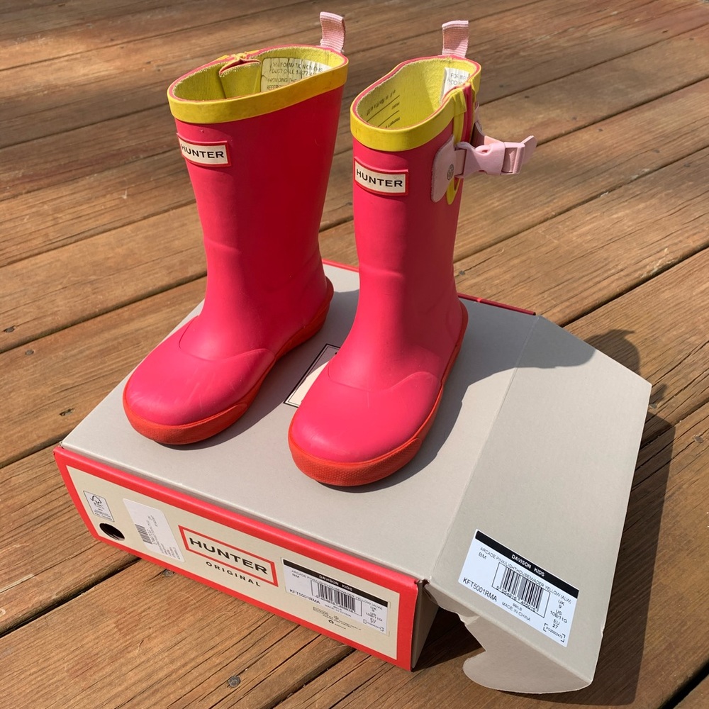Hunter Davison Kids Rain Boots